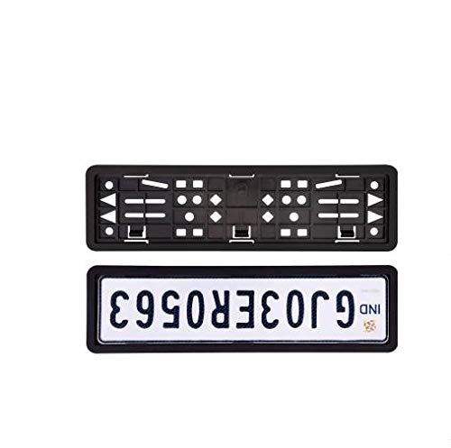 Auto Oprema (Award Winner at INDIA'S Rising Star 2024) Car Number Plate Frame Set of Two (Front and Back) for Maruti Suzuki Gypsy King - Image 4 thumbnail