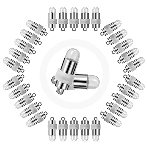 Yizhet Lampy balonowe LED, 30 szt. mini lampionów zasilane bateryjnie