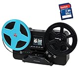 Magnasonic All-in-One Super 8/8mm Film Scanner, Converts Film into...