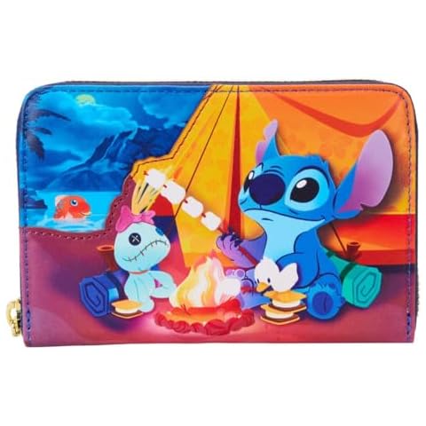 Loungefly Disney Stitch Camping Cuties Wallet Cover