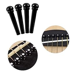 Lot de 24 chevilles de chevalet pour guitare acoustique avec 1 extracteur de chevalet Ivoire et noir Jinlop - Les Beatles, Paul McCartney, John Lennon, RIngo Starr, George Harrison Lot de 24 chevilles de chevalet pour guitare acoustique avec 1 extracteur de chevalet Ivoire et noir Jinlop – Image 4