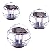 Produktbild Nexos 3er Set Solar Schwimmkugel 2 LED weiß Solarlampe Kugel 11 x 11 x 11,5 cm Teichbeleuchtung Solarkugel Dekolicht Solarbeleuchtung