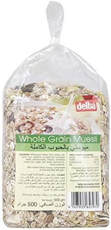 Delba Whole Grain Muesli, 500g