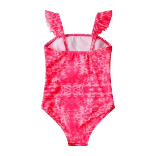 LIZENS Girls Swimwear One Piece Ruffle 2-12 Years Swimsuit Beach Bathing Suit for Kids2
