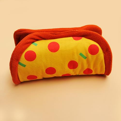 Msioytog Spieltunnel für Haustiere, Bettmatte, Lebensraumdekorationen, Käfigverstecke, Bett, Frettchen, PlayTube, und Winterverstecke, Heimtierbedarf, Tunnel-6