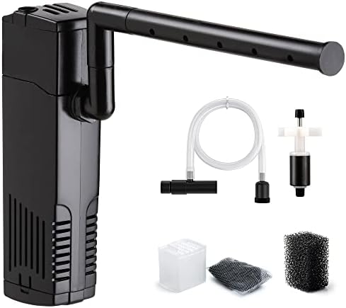 NICREW Magi380 Filtro Acuario, Filtro Interno para Acuario de 40-80L