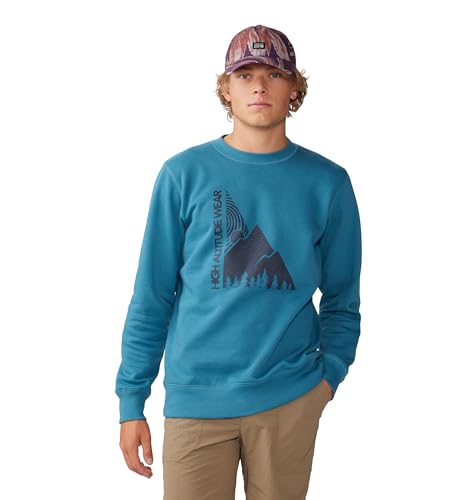Blouson en polyester molletonné MHW Graphic M Crew idéal pour vos sorties fraîches