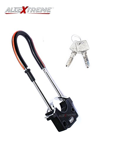Image of Allextreme EXSSUSL Heavy Duty U Lock, Shocker Lock for with Transit Frame Mount Bracket