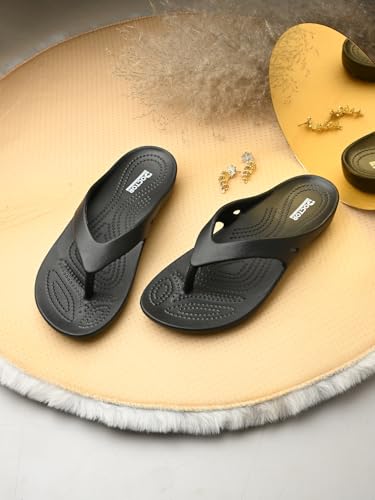 Image of DOCTOR HEALTH SUPER SOFT Women Lightweight EVA Flip Flops | Soft Cushioned Anti-Slip Slippers | Comfortable Casual Sandals for Indoor Outdoor Everyday Wear