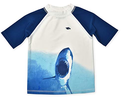 Tony Hawk 2-Piece Boys Swim Trunks And Protective Rash Guard Swim Shirt Navy #TOP1