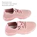 SPYMINNPOO Running Shoes, Stylish Breathable Fashion Sneakers for Women and Girls Net Fabric Design, Anti-Slip Sole, Comforta Pink