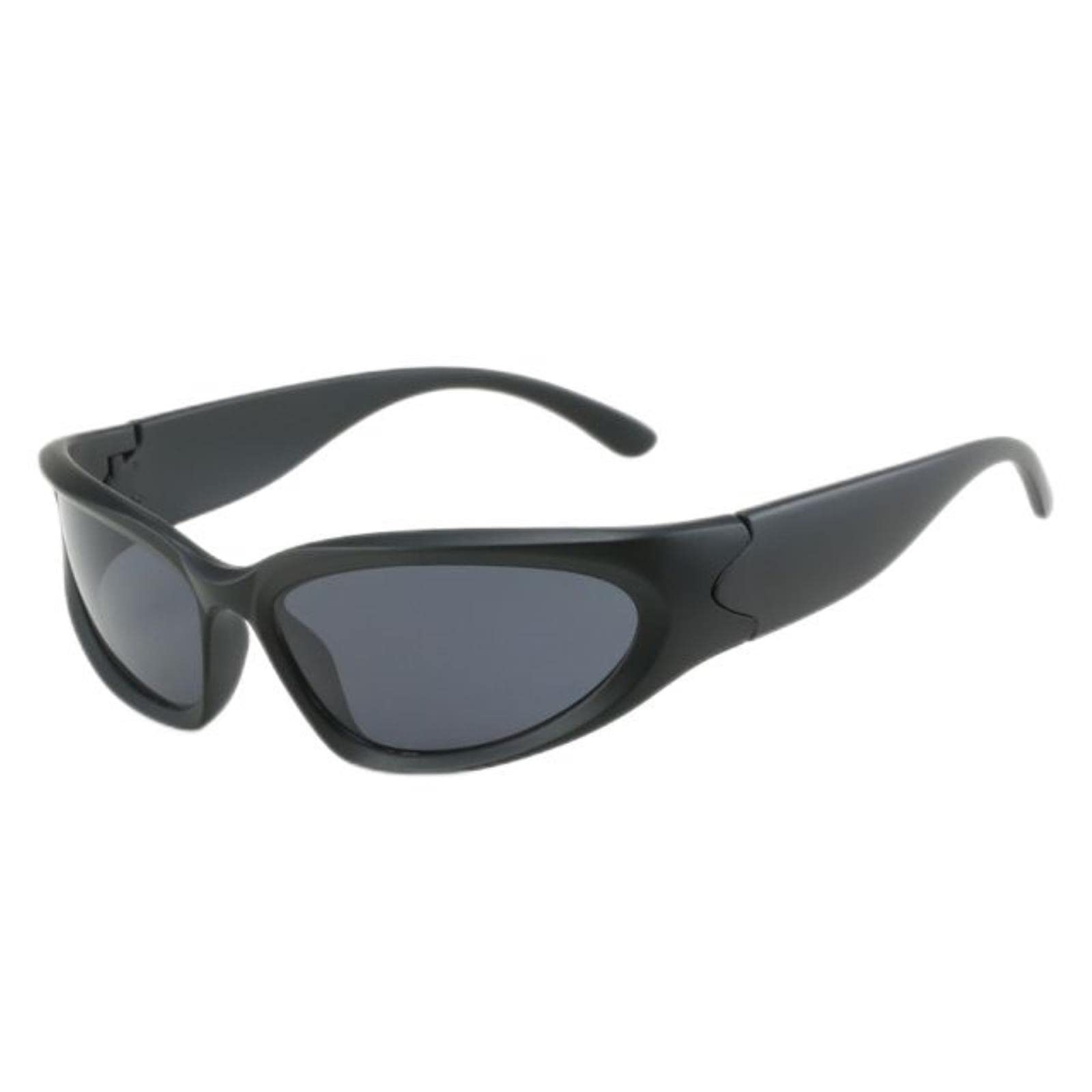 vfdaSWQQ Cycling Goggles, Sunglasses Men Outdoor Bicycle Cycling Sports Women Vintage Shades Fashion Punk Goggle Eyewear-C1