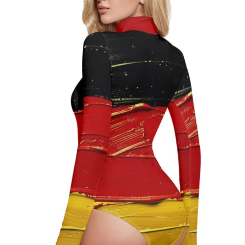 Body de manga larga para mujer GuoChe ideal para eventos y moda urbana 3