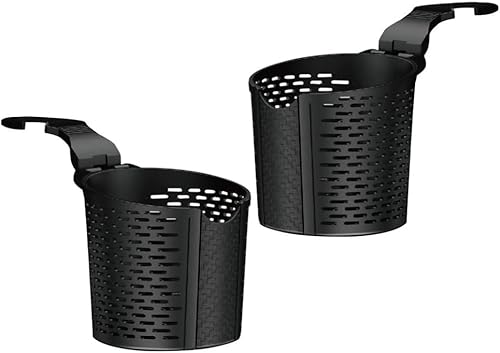Wensmy 2Pcs Universal Car Headrest Backrest Cup Holder Hanging Water Bottle Holders Beverage Holders Truck Auto Interior Organizer (2pcs)