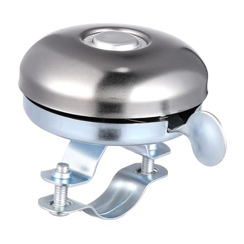 Outanaya Retro Car Bell Bike Bell Adult Bike Accessories Handle Silver