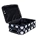 Rockland Fashion Softside Upright Luggage Set, Expandable, New Black Dot, 2-Piece (14/19)