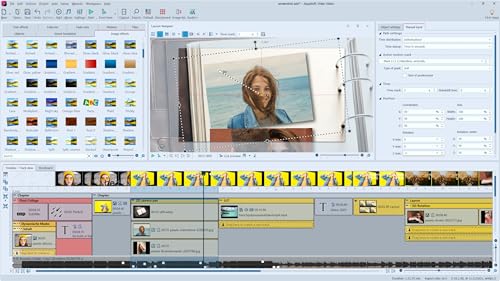 Video Vision 2025 - Videoshow Slideshow Video editing effects Animations Software for Win 11, 10