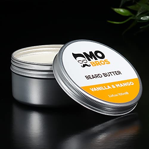 Beard Butter | Conditioner | Moisturiser | Style | Large 100ml Tin | Vanilla & Mango - Image 4