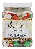 WinCrest Christmas Cut Rock Candy - 1.5 Lb Tub
