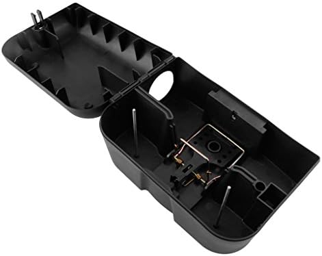 HUX EYE Rat Bait Station Rat Trap Outdoor Durable Plastic Rodent Control Device with a Powerful Snap Trap(Big)