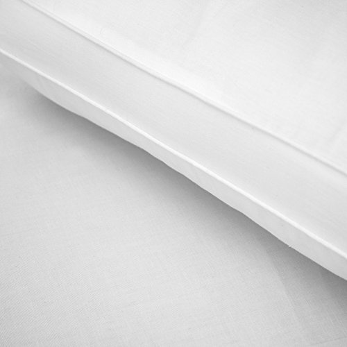 Biopedic Low Profile Hypoallergenic,Polyester, Flat Pillow (2 Pack),Standard/Queen #TOP4