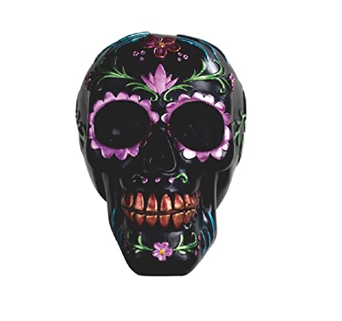 ICE ARMOR 6.25" W Day of The Dead Floral Skull