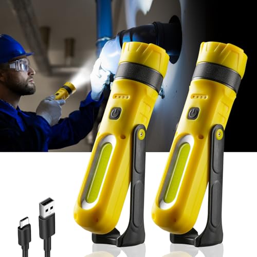 Lampe d'inspection portable anti-panne de courant avec base magnétique stable