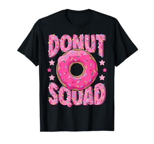 Pink Donut Squad Sprinkles Donut Lover - Fiesta de donas a juego Camiseta
