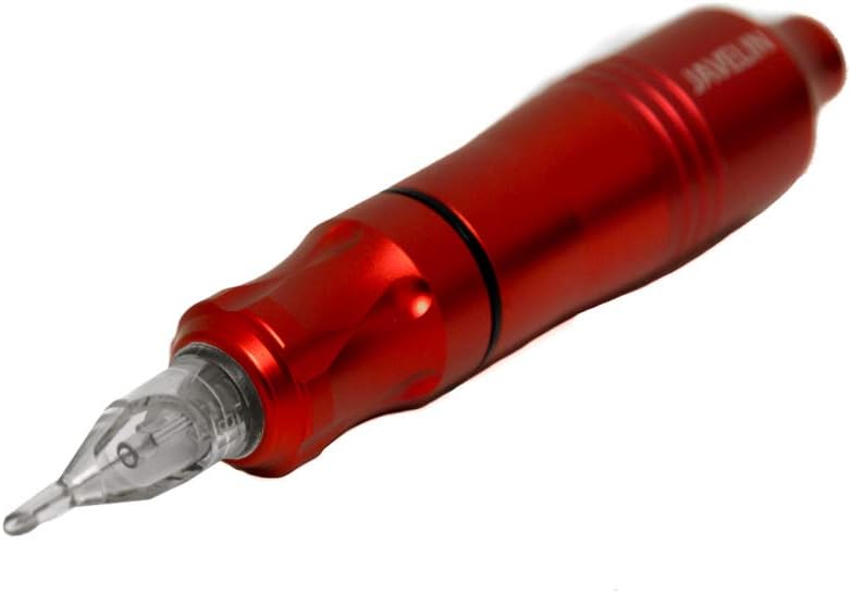 Javelin Tattoo Pen Rotary Machine Cartridge Liner Shader (Templar Red)