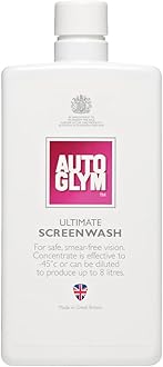 Ultimate Screenwash, 500ml - Concentrated Screen Wash for Cars, Up to 8 Litres - Down to -45°C, Winter Windscreen Washer Fluid - Screenwash Concentrate Dilute for All Seasons for Windshield