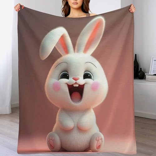 Couverture de canapé lapin pour des soirées cocooning chaleureuses - 2