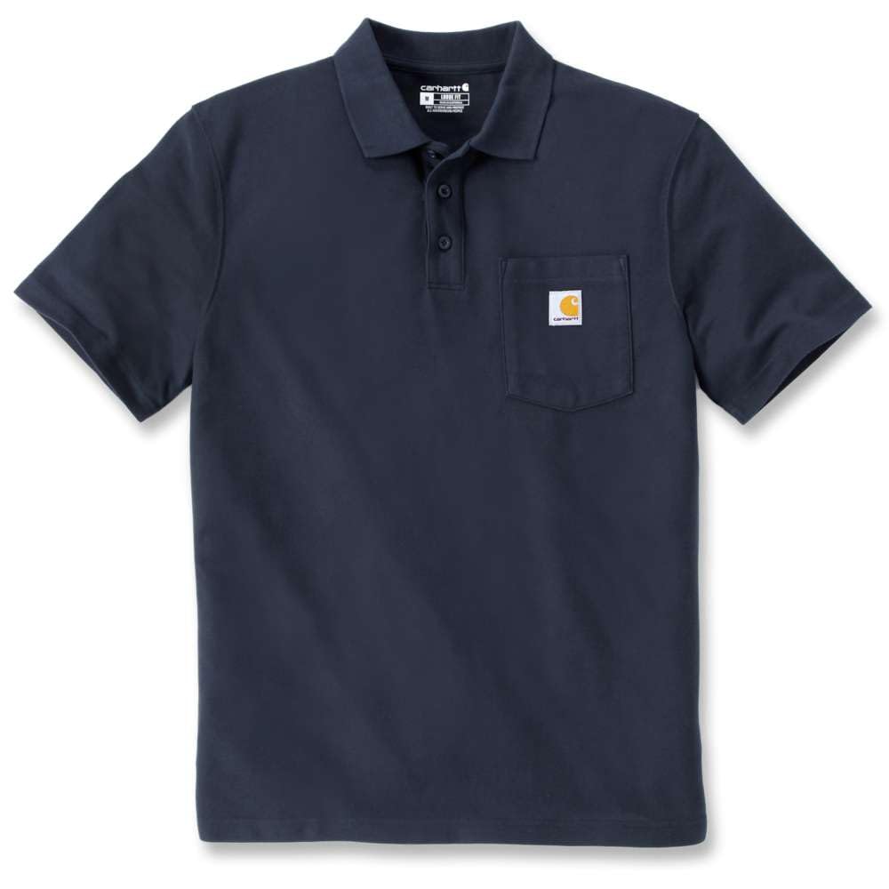 Carhartt Polo de Trabajo para Constructores Polo de Trabajo para contratistas, Grande y Alto Hombre