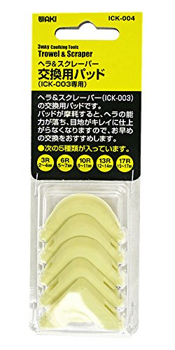 WAKI 3WAY Caulking Tools �w��&�X�N���[�p�[ �����p�p�b�h(ICK-003��p)
