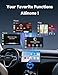Aimoon 2026 Upgraded Wireless CarPlay Adapter for iPhone＆Android, Car Play Mini Wired to Wireless Adapter for CarPlay ＆Android Auto Plug and Play Stable Connection & No Latency for iPhone iOS 10+