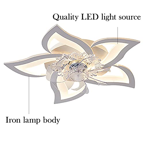 Ventilateur de plafond avec éclairage télécommande suspendue