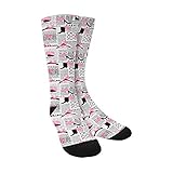 ❢ Todas las Ocasiones - Nuestros calcetines son calcetines de senderismo que van perfectamente con zapatillas de deporte y mocasines. Ideal para correr, caminar, gimnasio, todos los deportes como senderismo, correr, hockey, fútbol, baloncesto, excursiones, fiestas, golf, ciclismo y escenarios de ocio