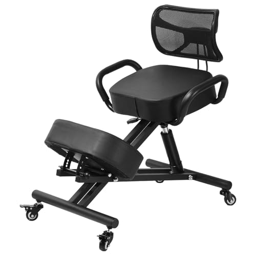 Ergonomic Kneeling Chair with Back Support