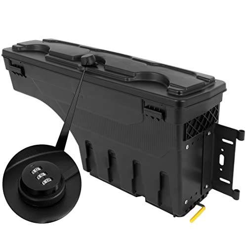 Roadfar Right Passenger Side Truck Bed Storage Box | Replacement For Nissan Frontier 2005-2019, For Nissan Titan 2004-2015 Password Swingcase #TOP1