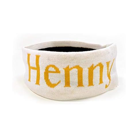 CONNETIC Henny Headband White Gold Embroidered Logo Adult Headband (White) Cover