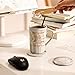 Imagen de DONGSHANGIFT Regalos de cumpleaños para mejores amigas para mujeres-Buenos amigos son como estrellas Taza-Regalos de amistad para mujeres Taza de café de mármol de cerámica Caja de regalos 420ML gris