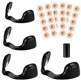 60 Bande Anti Ronflement Nasale Nose   Nasale Magnétique Strips Aimant Nez Respiration Avec 4 Tailles de Pinces Nasales, Ecarteur Nasal Doux pour la Peau Ajustement Sommeil Sport Voyage Homme Femme