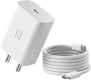 Hybrixx 66W GaN Fast Charger USB Type-C PD 3.0, PPS, QC 3.0 Wall Adapter | Fast Charging for iPhone, Ipad, MacBook, Samsun Price In India