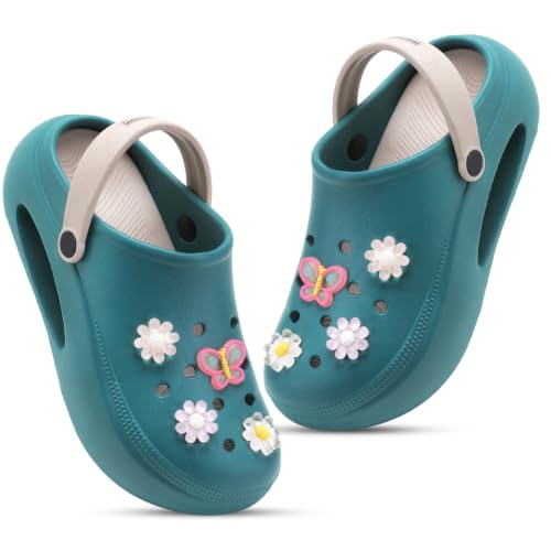 Image of DOCTOR HEALTH SUPER SOFT Women's Platform Clogs | Lightweight EVA Slip-On Garden Shoes with Adjustable Back Strap | Anti-Skid Cushioned Comfortable Casual Sandals for Indoor & Outdoor Wear