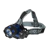 Requiere 3 pilas aaa Silverline 764127 Linterna Frontal Led, Multicolor