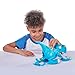 Smashers Dino Ice Age Ice Rex Playset Series 3 T-Rex Toy Set by ZURU with Accessories, Tyrannosaurus Rex Collectible Toy for Boys Kids Gift Set, Cyan