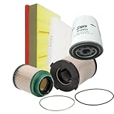 DOC'S Fits Nissan Titan XD 5.0L Cummins Filter Kit Fuel/Air/Cabin/Oil 2016-2019 | Replaces 1603-EZ40