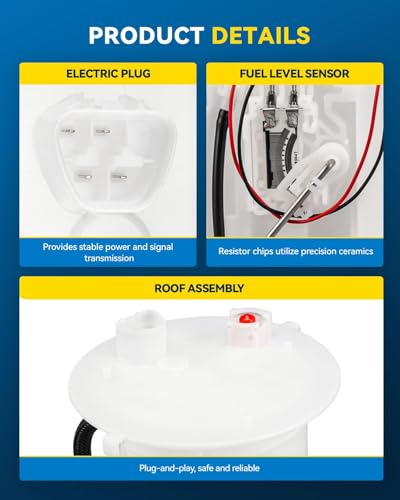 Image of PHILTOP Electric Fuel Pump Assembly FG1173, P76758M, SP9054M
