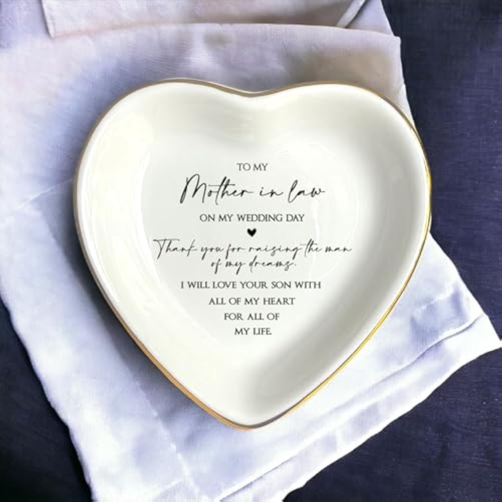 Heart Ring Dish, Thoughtful Mother's Day Gift