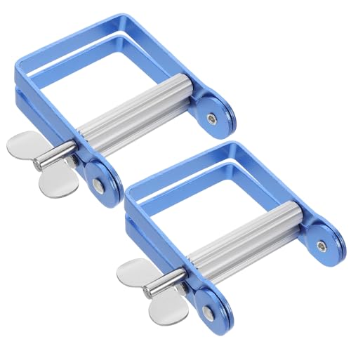 Exprimidor de tubos de crema de aluminio para un neceser de viaje organizado