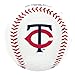 Rawlings MLB Minnesota Twins Team Logo Baseball, White, 1
